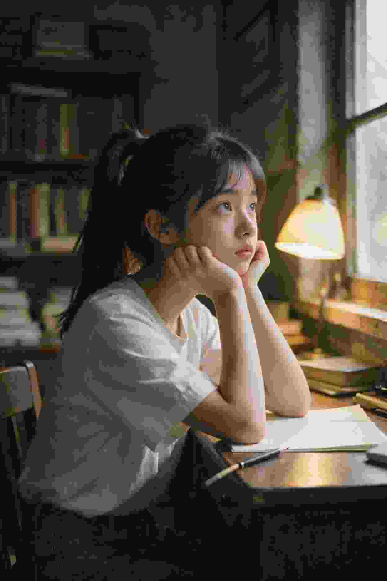 雨中漫步